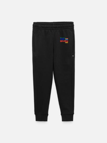 Keep Calm Südafrika / Geschenk Nationalfarben - Kinder/Teenager Premium Sweathose - Schwarz