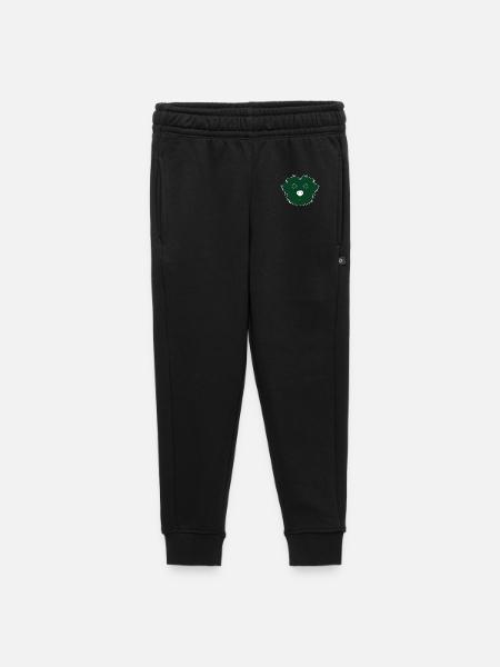 Green puppy dog - Kids’/Teens' Premium Sweatpants - black