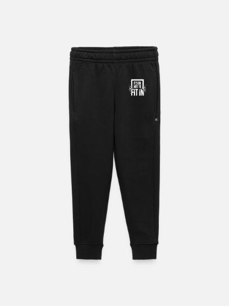 It's Ok Not To Fit In Individualität Motivation - Kinder/Teenager Premium Sweathose - Schwarz