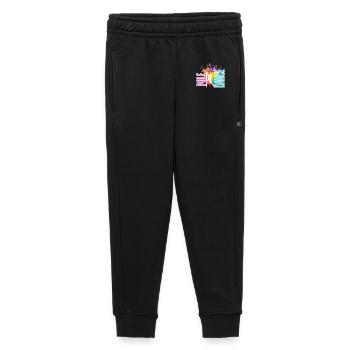Pole Dance Splash Neon Farben - Kinder/Teenager Premium Sweathose - Schwarz - Vorne - AI Model Kid Male (0cm)