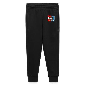 Bavaria Austria Friendship Flag Design - Kids’/Teens' Premium Sweatpants - black - Front - AI Model Kid Male (0cm)