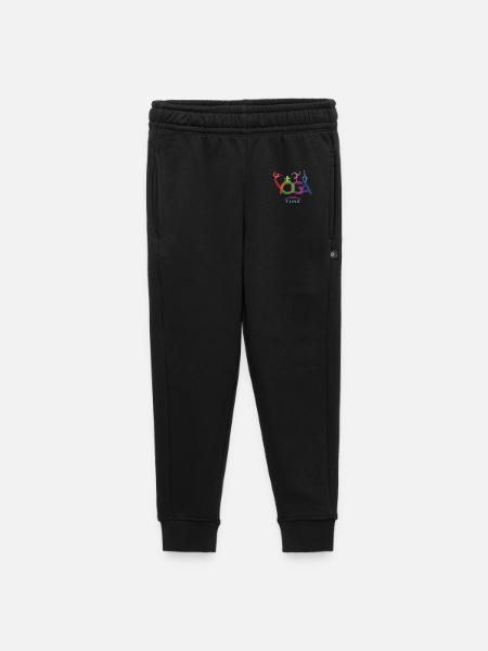 YOGA Time - The time of yoga - Kids’/Teens' Premium Sweatpants - black