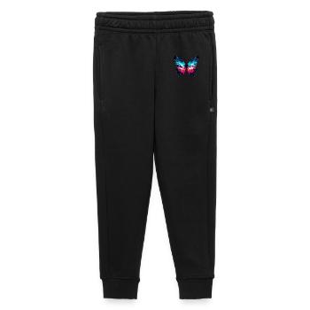 Papillon - Pantalon de survêtement enfant/adolescent premium - noir - Devant - AI Model Kid Male (0cm)