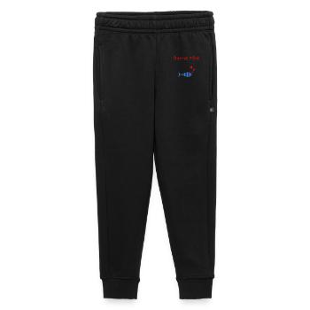MAMAN. FÊTE DES MÈRES. COEUR. FÊTE. BONNE FÊTE - Pantalon de survêtement enfant/adolescent premium - noir - Devant - AI Model Kid Male (0cm)