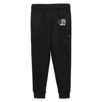 Bâton Twirler Majorette Captain Squad Club - Pantalon de survêtement enfant/adolescent premium - noir - Devant - AI Model Kid Male (0cm)
