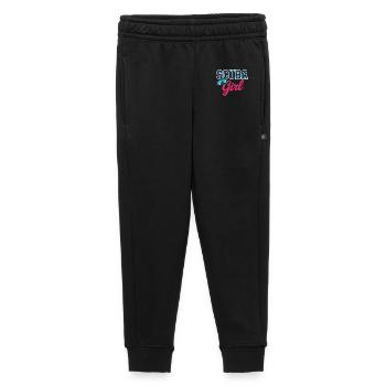 Scuba Girl Diving Design - Kids’/Teens' Premium Sweatpants - black - Front - AI Model Kid Male (0cm)