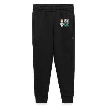Nurse Pregnancy Hospital - Kids’/Teens' Premium Sweatpants - black - Front - AI Model Kid Male (0cm)