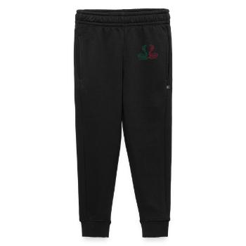serpent - Pantalon de survêtement enfant/adolescent premium - noir - Devant - AI Model Kid Male (0cm)