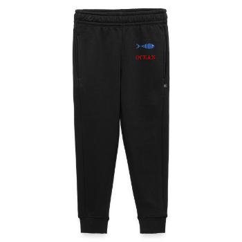 POISSON. SARDINE. POISSON. POISSON D'AVRIL. OCEAN - Pantalon de survêtement enfant/adolescent premium - noir - Devant - AI Model Kid Male (0cm)