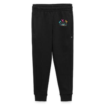 Boombox Neon Dancing Silhouettes - Pantalon de survêtement enfant/adolescent premium - noir - Devant - AI Model Kid Male (0cm)