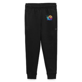 Snail - Kids’/Teens' Premium Sweatpants - black - Front - AI Model Kid Male (0cm)