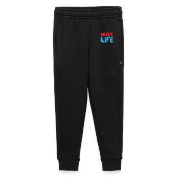 Music life - Kids’/Teens' Premium Sweatpants - black - Front - AI Model Kid Male (0cm)