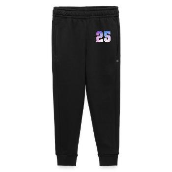 Issue 25 – 25th Anniversary Gift - Kids’/Teens' Premium Sweatpants - black - Front - AI Model Kid Male (0cm)