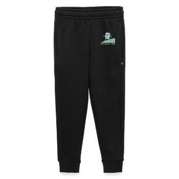 Kawaii E-Bike Battery Ready To Shred - Kids’/Teens' Premium Sweatpants - black - Front - AI Model Kid Male (0cm)