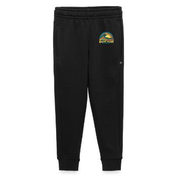Conception de la Surf de la côte Baltique – Coucher de soleil - Pantalon de survêtement enfant/adolescent premium - noir - Devant - AI Model Kid Male (0cm)