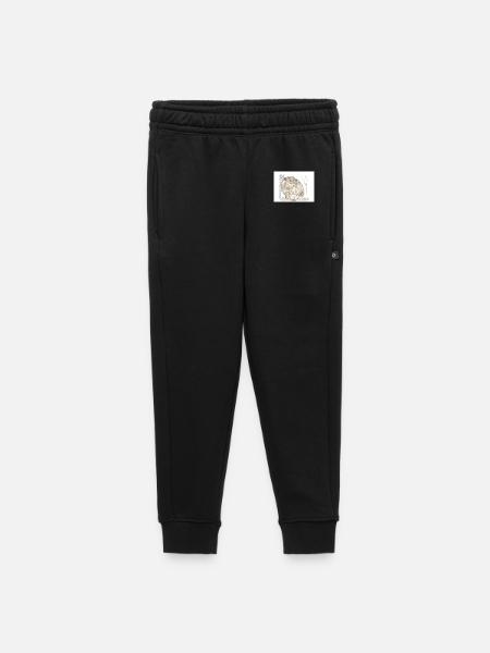 Chat sauvage de Manul - Pantalon de survêtement enfant/adolescent premium - noir