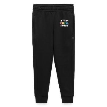 Dental Ceramics Technician Art  - Kids’/Teens' Premium Sweatpants - black - Front - AI Model Kid Male (0cm)