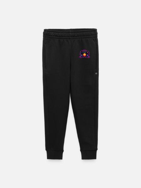 Retro Radio Retrowave - Kinder/Teenager Premium Sweathose - Schwarz