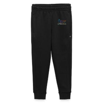 Werne, rangée de maisons colorées sur le marché, quartier d’Unna, Rhénanie-du-Nord-Westphalie - Pantalon de survêtement enfant/adolescent premium - noir - Devant - AI Model Kid Male (0cm)