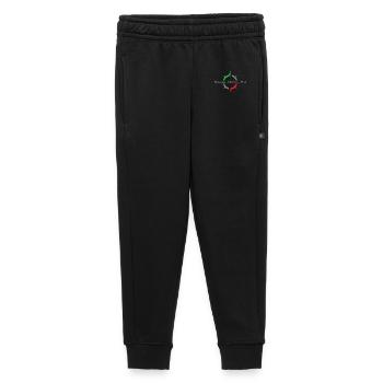 Navigare Nesesse Est - Pantalon de survêtement enfant/adolescent premium - noir - Devant - AI Model Kid Male (0cm)