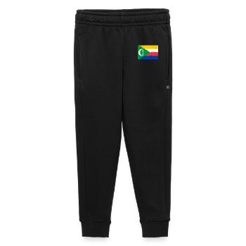 Flag of the Comoros - Kids’/Teens' Premium Sweatpants - black - Front - AI Model Kid Male (0cm)
