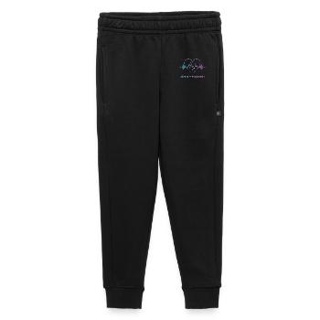 Love Is a Frequency - Heart Rate of Love - Kids’/Teens' Premium Sweatpants - black - Front - AI Model Kid Male (0cm)