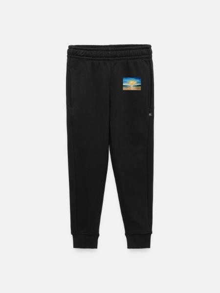Sunset Reflection Over Calm Waters - Kids’/Teens' Premium Sweatpants - black
