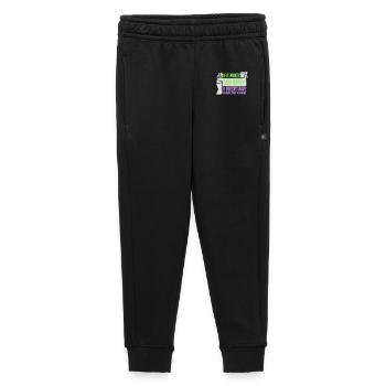 Si ça te rend heureux, sens les autres, Spruch Glück Frei - Pantalon de survêtement enfant/adolescent premium - noir - Devant - AI Model Kid Male (0cm)