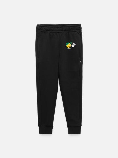 Italy Lemons Mustache - Kids’/Teens' Premium Sweatpants - black