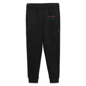 Make Billionaires Extinct - Kids’/Teens' Premium Sweatpants - black - Front - AI Model Kid Male (0cm)