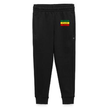 roots reggae music - Kids’/Teens' Premium Sweatpants - black - Front - AI Model Kid Male (0cm)