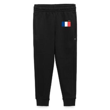 Rugby French Flag - Kids’/Teens' Premium Sweatpants - black - Front - AI Model Kid Male (0cm)