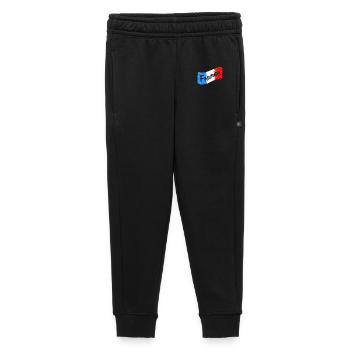 France Flag - Kids’/Teens' Premium Sweatpants - black - Front - AI Model Kid Male (0cm)