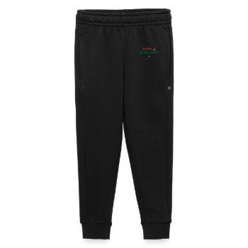 Weihnachten geht vorbei Santa Schlitten Schriftzug - Kinder/Teenager Premium Sweathose - Schwarz - Vorne - AI Model Kid Male (0cm)