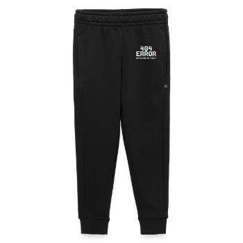 404 Fehler Motiv Glitch-Design - Kinder/Teenager Premium Sweathose - Schwarz - Vorne - AI Model Kid Male (0cm)