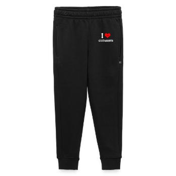 J'adore les guitaristes - Pantalon de survêtement enfant/adolescent premium - noir - Devant - AI Model Kid Male (0cm)