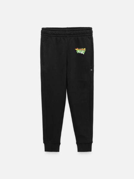 Carte des Vosges et son Blason - Pantalon de survêtement enfant/adolescent premium - noir