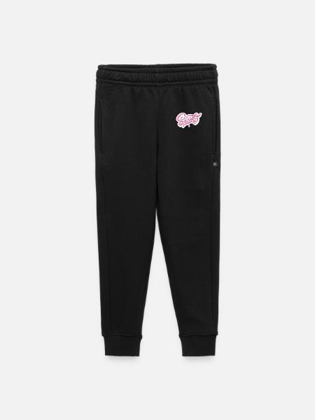 Sweet Pink Glitter Hand Lettered Design - Kids’/Teens' Premium Sweatpants - black
