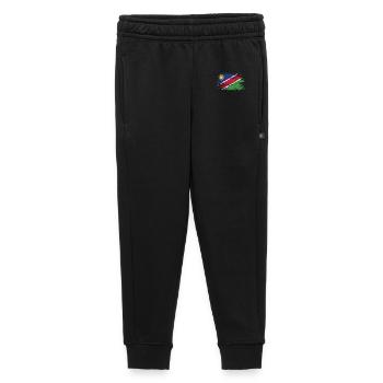 Namibia Flagge used - Kinder/Teenager Premium Sweathose - Schwarz - Vorne - AI Model Kid Male (0cm)
