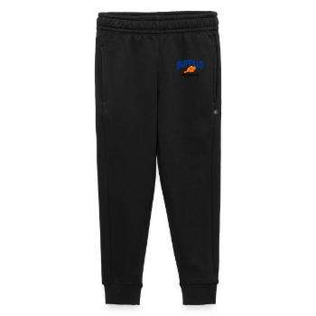 Buffalo Wing Football Shirt – Funny Fan Design - Kids’/Teens' Premium Sweatpants - black - Front - AI Model Kid Male (0cm)