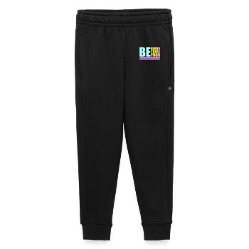 Be Kind Be True Be You Inspirational Self-Love - Kids’/Teens' Premium Sweatpants - black - Front - AI Model Kid Male (0cm)