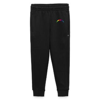 Art en dégradé d’arc arc-en-ciel - Pantalon de survêtement enfant/adolescent premium - noir - Devant - AI Model Kid Male (0cm)