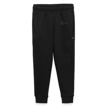 mangerDormirNatnatBikeRunRépéter - Pantalon de survêtement enfant/adolescent premium - noir - Devant - AI Model Kid Male (0cm)