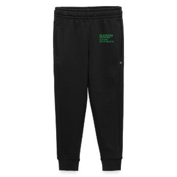 Glasgow – Scotland Textdesign - Pantalon de survêtement enfant/adolescent premium - noir - Devant - AI Model Kid Male (0cm)