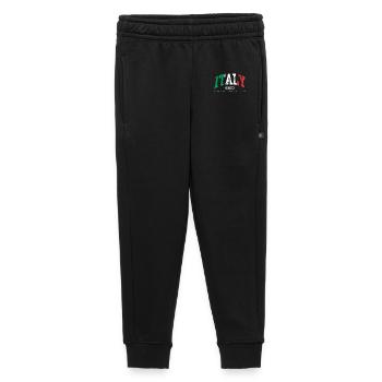 Distressed Italian Flag Streetwear - Kids’/Teens' Premium Sweatpants - black - Front - AI Model Kid Male (0cm)