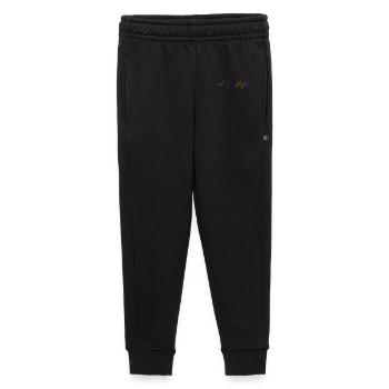 Regenbogen Klangwelle,Music waves - Kinder/Teenager Premium Sweathose - Schwarz - Vorne - AI Model Kid Male (0cm)