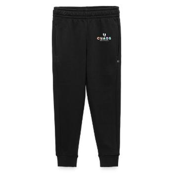 Chaos Music and Drama - Kids’/Teens' Premium Sweatpants - black - Front - AI Model Kid Male (0cm)