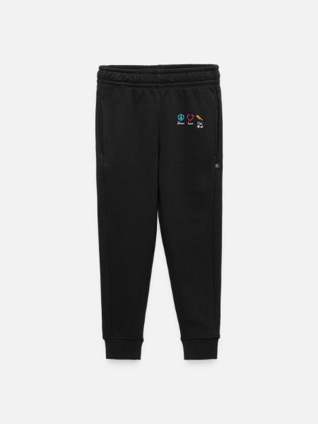 Peace, Love, Cutting Flesh - Kids’/Teens' Premium Sweatpants - black - Front