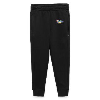 Colourful mandarin duck on the water – colourful elegance - Kids’/Teens' Premium Sweatpants - black - Front - AI Model Kid Male (0cm)