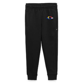 Bosnie Croatie Drapeau Mains Coeur Forme - Pantalon de survêtement enfant/adolescent premium - noir - Devant - AI Model Kid Male (0cm)